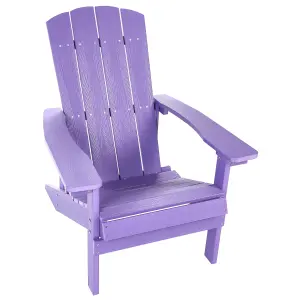 Garden Chair ADIRONDACK Purple