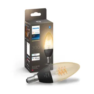 Philips Hue SES LED Cool white & warm white Candle Non-dimmable Light bulb