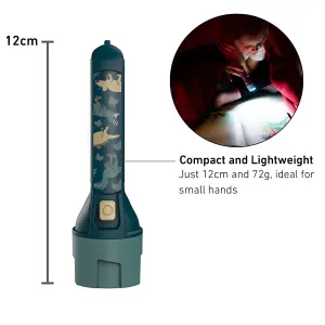 Ledlenser KidBEAM4 AAA Battery 70 Lumen Safe Robust RGB Light LED Hand Torch for Camping and Night Time Fun