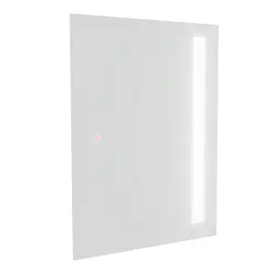 Nes Home 800x600mm LED Bathroom Mirror with Anti-fog Function, Touch Sensor Switch, Cool White Lighting Vertical & Horizontal