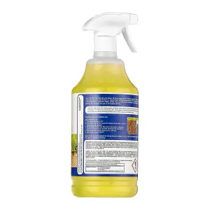 Nilco Angel Power Garden Decking Foaming Cleaner & Trigger 1L Treatment 1 Litre