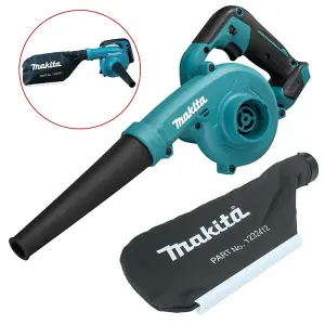 Makita UB100DZ 12v CXT Cordless Garden Leaf Blower Dust Vacuum + Collection Bag