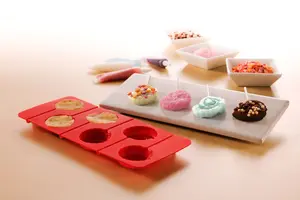 Essentials by Premier 6 Shell Moulds And 12 Sticks Cake Pop Mould