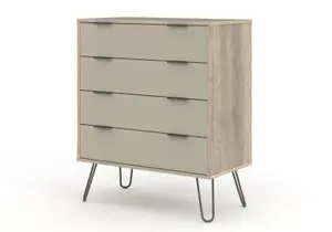 Core Products Augusta Driftwood 4 drawer chest of drawers