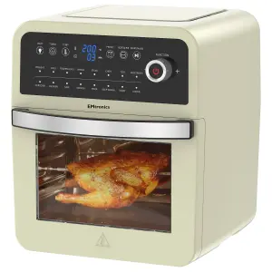 EMtronics 12L Air Fryer Oven Combi Digital with Timer - Cream