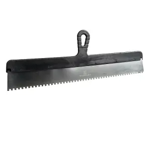 Serrated Plastering Spatula  Rendering 4mm Notch Skimflex