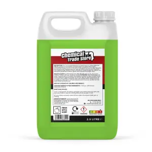 Chemical Trade Store - Concentrated Washing Up Liquid - Apple - 2.5 Litre