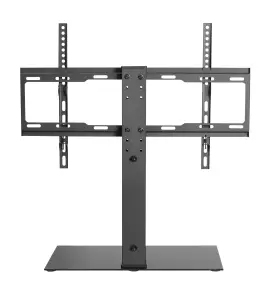 Table top TV-Stand in black, adjustable