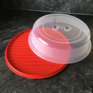 Betterkook Microwave Bacon Crisper & Lid