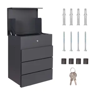 Phoenix Top Loading Smart Parcel Box PB1331AAK with Key Lock