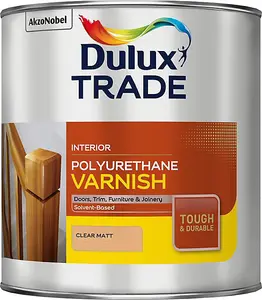 Dulux Trade Polyurethane Varnish Matt 2.5 Litre