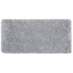 Shaggy Area Rug 80 x 150 cm Grey CIDE