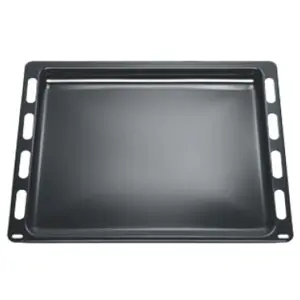 SPARES2GO Enamel Baking Drip Tray compatible with Siemens Oven Cooker (441 x 370 x 22mm)