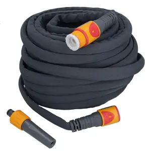 Hozelock Tuffhoze Hybrid Garden Hose Pipe 18mm 25m Watering Yard Kink Free