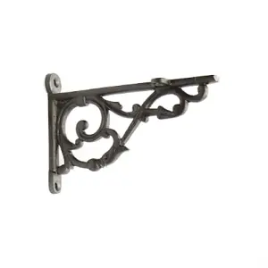 Castelion Single Large Cast Iron Bathroom Shelf Bracket