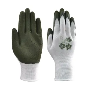 Verve Latex White/green Gardening gloves X Small, Pair