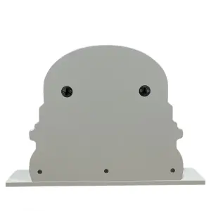 Star Wars Storm Trooper White Wall Shelf, 48.5cm W X 8cm D X 33.5cm H