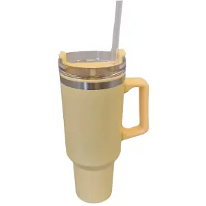 40oz Insulated Travel Mug - Yellow