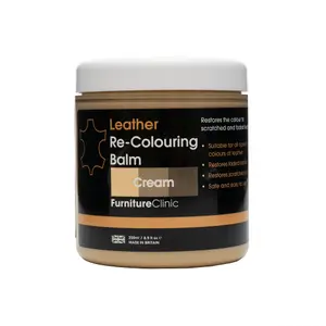 Furniture Clinic Leather Recolouring Balm, Cream, 250ml