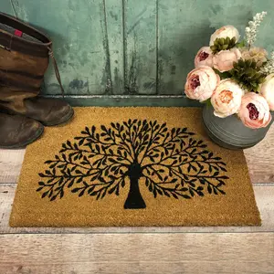 Springville Tree of Life Coir Doormat