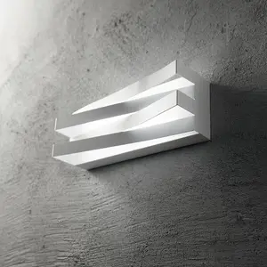 Luminosa Virtus LED Decorative Integrated LED Wall Light White, 4000K