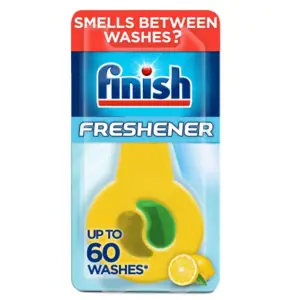 20 x Finish Dishwasher Freshener Lemon & Lime With Scent Control Up to 60 Washes