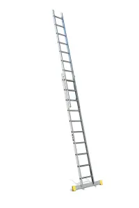 Premium Aluminium Trade Extension Ladder  EN131-2 Certified Heavy-Duty Work