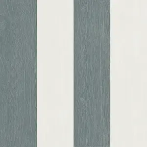 Galerie Skagen Blue Wood Stripe Smooth Wallpaper