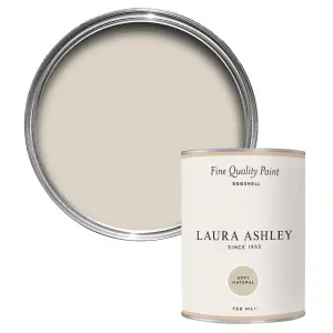 Laura Ashley Soft Natural Eggshell Emulsion paint, 750ml