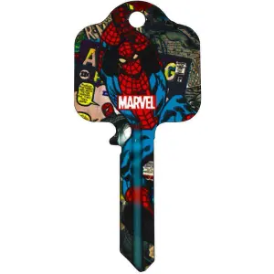 Marvel Spider-Man Blank Key Multicoloured (One Size)