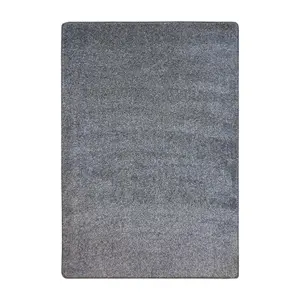 Melrose Relay Recycled Fabric Eco Friendly Charcoal Medium Area Rug 100/150cm