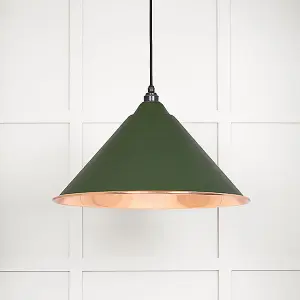 Smooth Copper Hockley Pendant in Heath