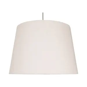 First Choice Lighting Linen Natural Linen 31cm Lightshade for Pendant or Lamp