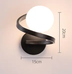 Wall Sconces Wall Light Modern Minimalist Home Decor Black Wall Lamp