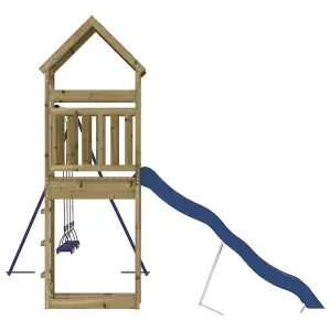 Berkfield Outdoor Playset Impregnated Wood Pine