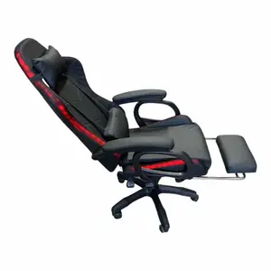 Gaming Chair with Led Light Black