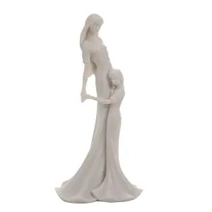 Juliana Mother & Daughter White Portrait Figurine