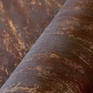 Galerie Urban Classics Antique Red Brera Metallic Abstract Distress Wallpaper Roll