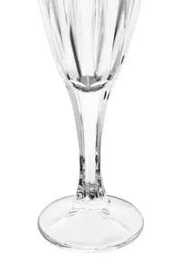 Maison by Premier Set Of Four Beaufort Crystal Clear Champagne Flutes