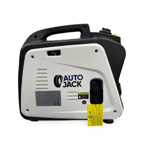 Autojack Petrol Generator Quiet Portable Suitcase Camping Inverter 1800W