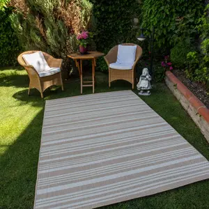 Ecology Collection Outdoor Rugs in Beige  300be