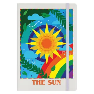 Deadly Tarot The Sun A5 Notebook Cream/Multicoloured (One Size)