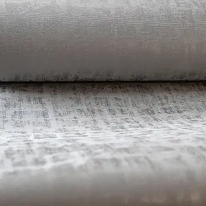 Galerie Adonea Zeus Silver Metallic Geometric 3D Embossed Wallpaper Roll