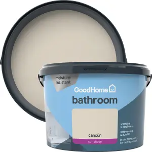 GoodHome Bathroom Cancun Soft sheen Emulsion paint, 2.5L