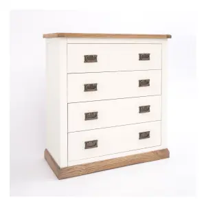 Tropea 4 Drawer Chest of Drawers Bras Drop Handle