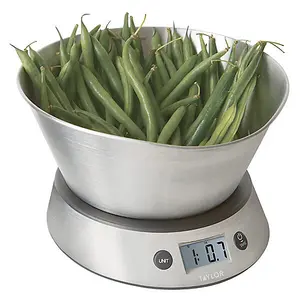 Taylor Pro Weighing Bowl 5kg Digital Dual Kitchen Scale