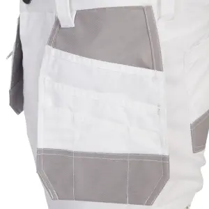 Site Jackal White / Grey Men's Holster pocket trousers, W36" L32"