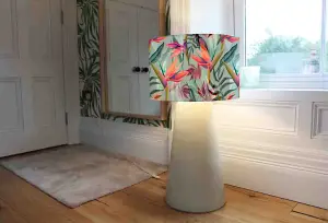 Tropical Flower, Plants and leaf (Ceiling & Lamp Shade) / 45cm x 26cm / Lamp Shade