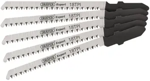 Draper  DT101AO Jigsaw Blade Set, 83mm (5 Piece) 81721