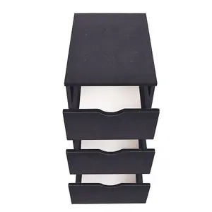 Berkfield Drawer Unit 33x45x60 cm Black